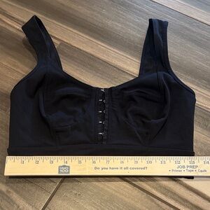 FP Movement by Free People Black Front Closure Bra